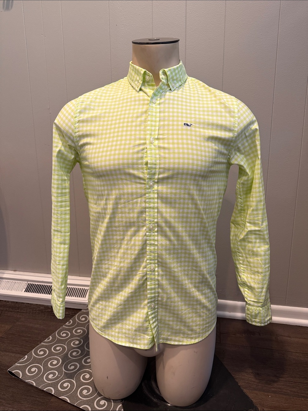 Vineyard Vines Boys OTG Performance Large/16 Button-Down Shirt